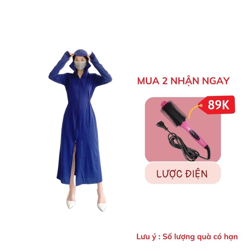 ☬✧๑Áo Khoác Nữ Dài Đẹp Chống Nắng Toàn Thân Tốt- Khoát Mùa Hè Cao Cấp Thông Hơi Tia Uv Có Mũ - Xuất Nhật, Hàn Quốc