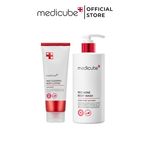 Set Chăm Sóc Body Medicube  Hỗ Trợ Giảm Mụn Và Dưỡng Trắng Cơ Thể Hiệu Quả