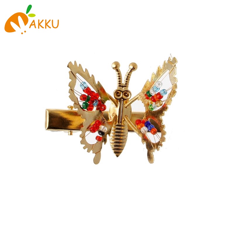 Kẹp Tóc Hình Bươm Bướm Màu Sắc Rực Rỡ Dành Cho Bé Gái