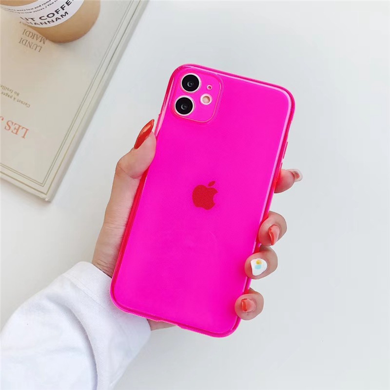 Ốp điện thoại silicon mềm trong suốt cho iPhone 11 Pro Max Xs Max Xr 6 6S 7 8 Plus