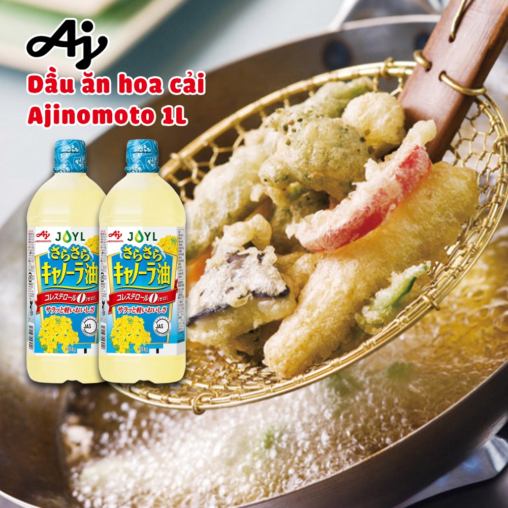 Dầu ăn hoa cải Ajinomoto nội địa Nhật 1000mL