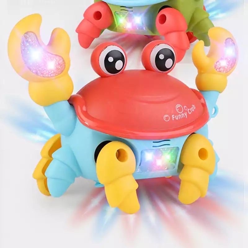 Đồ chơi trẻ em con cua phát nhạc chạy pin cho bé