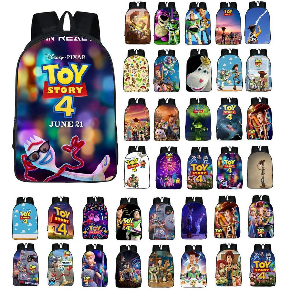 Ba Lô Du Lịch / Đi Học In Hình Toy Story 4 Buzz Woody Dành Cho Trẻ Em Và Người Lớn