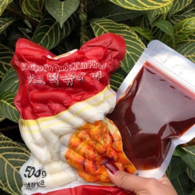 Bánh gạo nhân phomai kèm sốt giá 55k/ set
