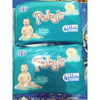 Combo 10 gói tã dán pabys size s 110 miếng +km