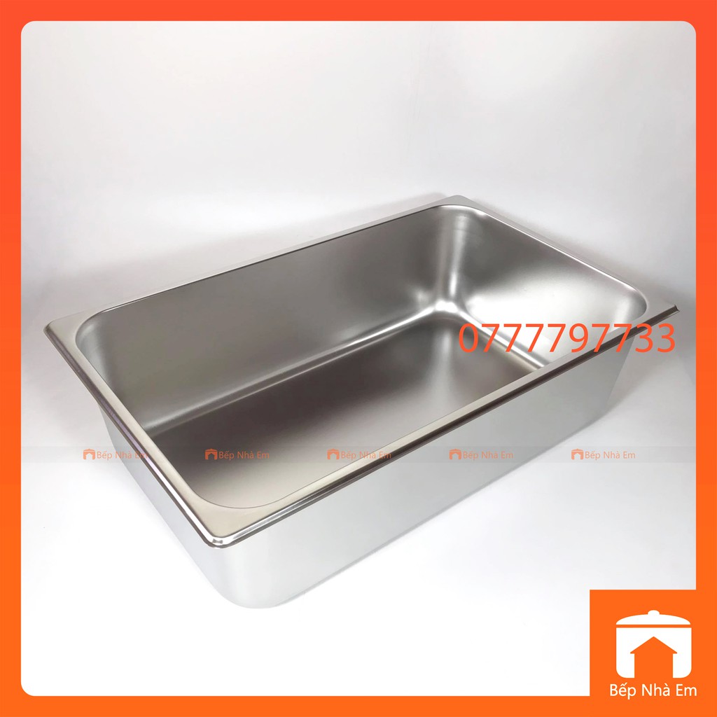 Khay Buffet, Khay Thạch, Khay GN 1/1 Dùng Cho Nhà Hàng, Khách Sạn (Inox 304). Hàng Nhập Khẩu