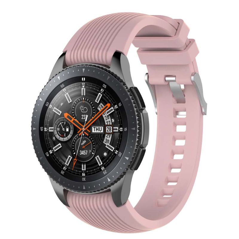 Dây Đeo Đồng Hồ Bằng Silicone 22mm Cho Samsung Galaxy Watch 46mm Gear S3 Frontier / Classic Gear 2 R380