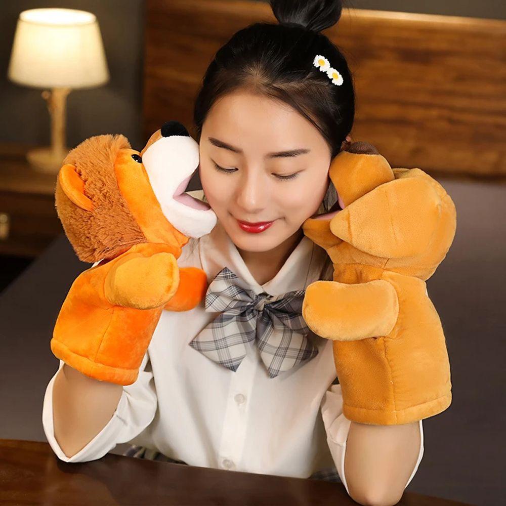 NICKOLAS Con Rối Đeo Tay Hình Động Vật Hoạt Hình Đáng Yêu