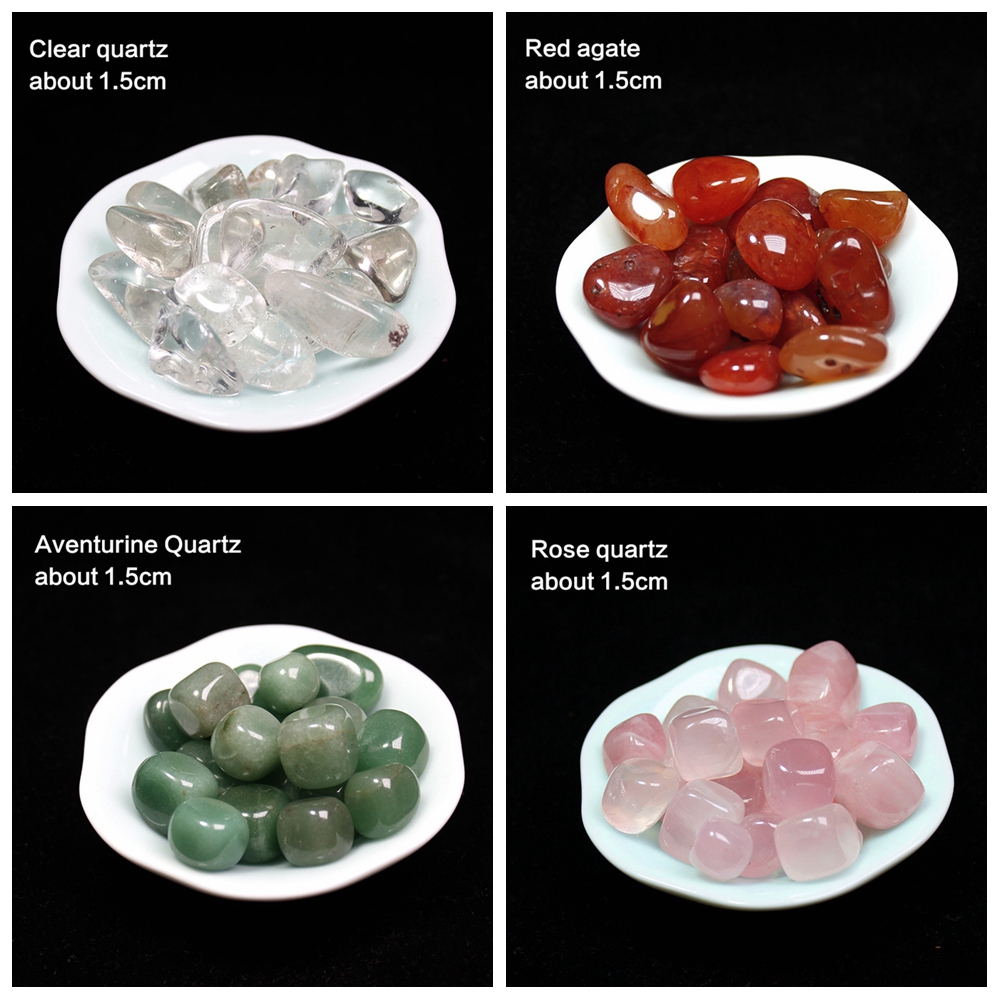50g Đá Thạch Anh Tự Nhiên Trang Trí Bể Cá