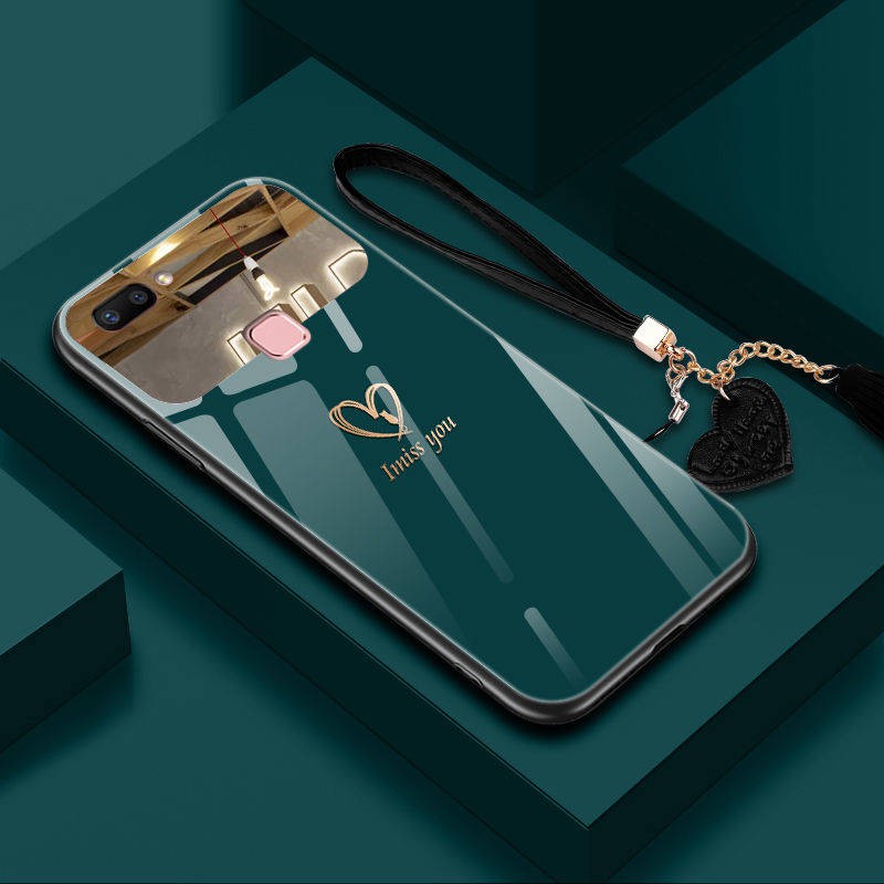 Cặp đôi điện thoại gương trang điểm màu đỏ ròng trí thun ngắn tay | BigBuy360 - bigbuy360.vn