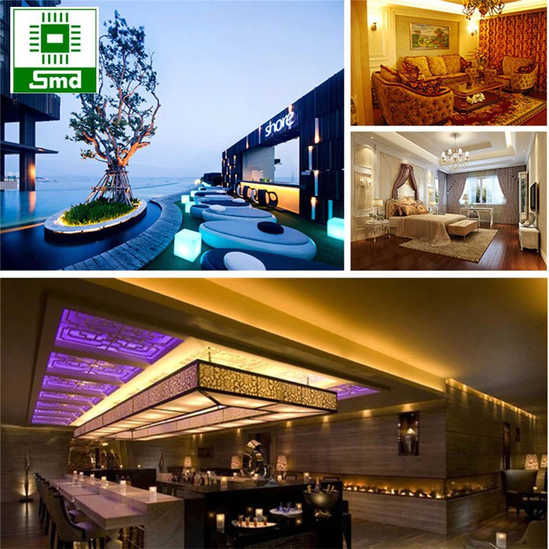 Cuộn Led dây dán 5m 5050 12v có keo