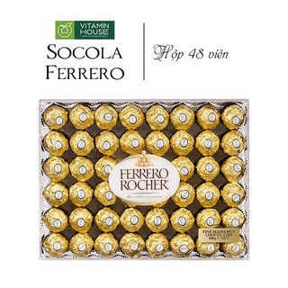 Socola Ferrero Rocher Hộp 48 viên 600g - Vitamin House