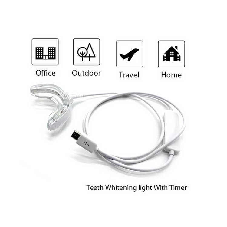 [Bộ Dùng Thử] Tự làm trắng răng tại nhà kết nối Mobile, USB chuẩn Châu Âu, hiệu quả nhanh - Shop Tiện Ích Vượt Trội