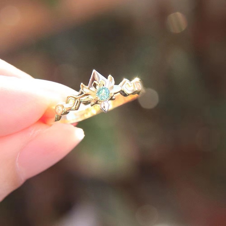 Nhẫn Hở Hóa Trang Anime Genshin Impact Phong Cách Cổ Điển Cho Nam Và Nữ