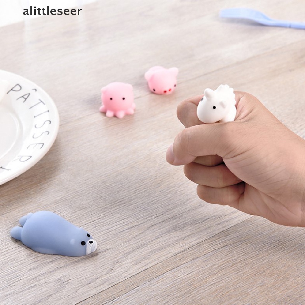 Đồ Chơi Nắn Bóp Đàn Hồi Giảm stress Hình Động Vật Dễ Thương Thay Đổi Màu Sắc ER 96  N