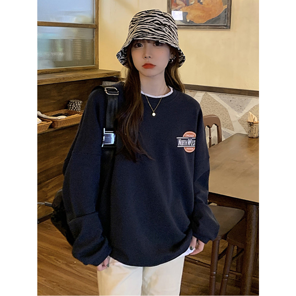 Áo Hoodie Dáng Rộng Thời Trang 2020 Cho Nữ