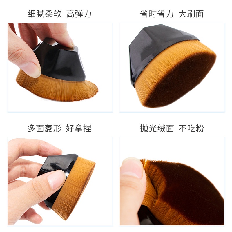 Cọ Tán Kem Nền Che Khuyết Điểm Không Để Lại Dấu Vết Nhỏ Gọn Dành Cho Người Mới Bắt Đầu Bộ 55 Cọ Trang Điểm 55 Cây