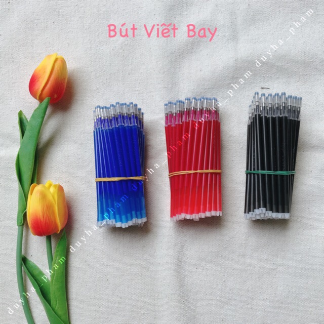 🖍RUỘT BÚT BAY- VIẾT TỰ BAY MÀU TRÊN VẢI- PHẤN BAY