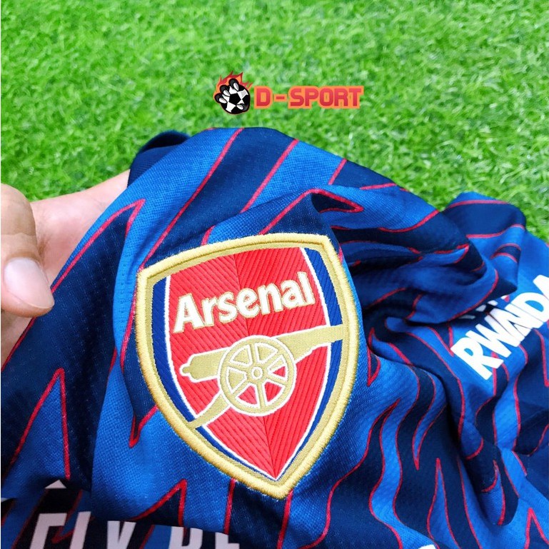 Quần Áo Bóng Đá CLB Arsenal Sân Khách 21/22 - Hàng Nhập Thái - Vải Mè Cao Cấp