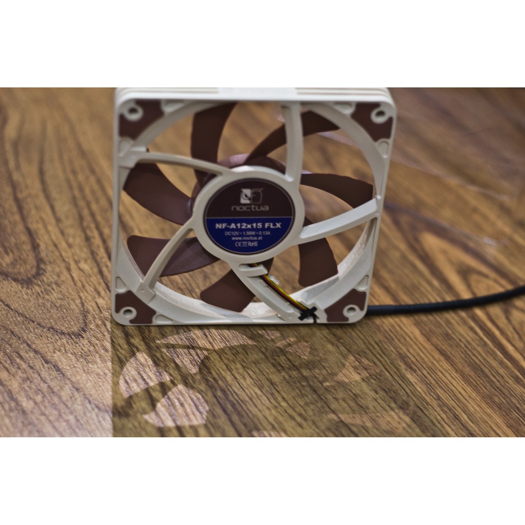 Quạt tản nhiệt Noctua NF-A12x15 PWN Bản thường, Chromax(màu đen) chuyên dùng cho mini case, case nhỏ