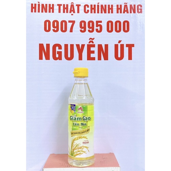 giấm gạo lên men ajinomoto 400ml