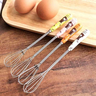 Dụng Cụ Đánh Trứng Cầm Tay Bằng Thép Không Gỉ Tiện Dụng