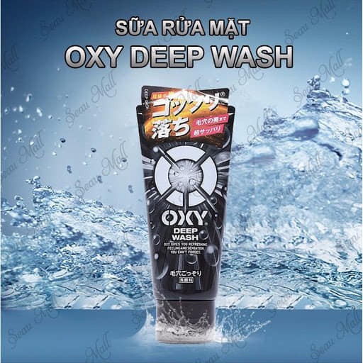 [Hàng nội địa Nhật] Sữa rửa mặt Nam đa tác động Oxy deep wash