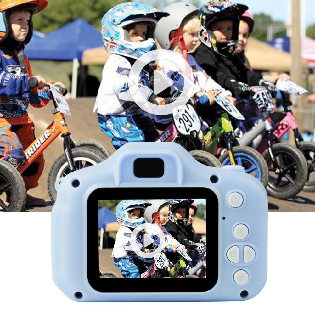 Màn hình 2 inch có thể sạc được Máy ảnh mini kỹ thuật số trẻ em Phim hoạt hình dễ thương Máy ảnh đồ chơi dễ thương