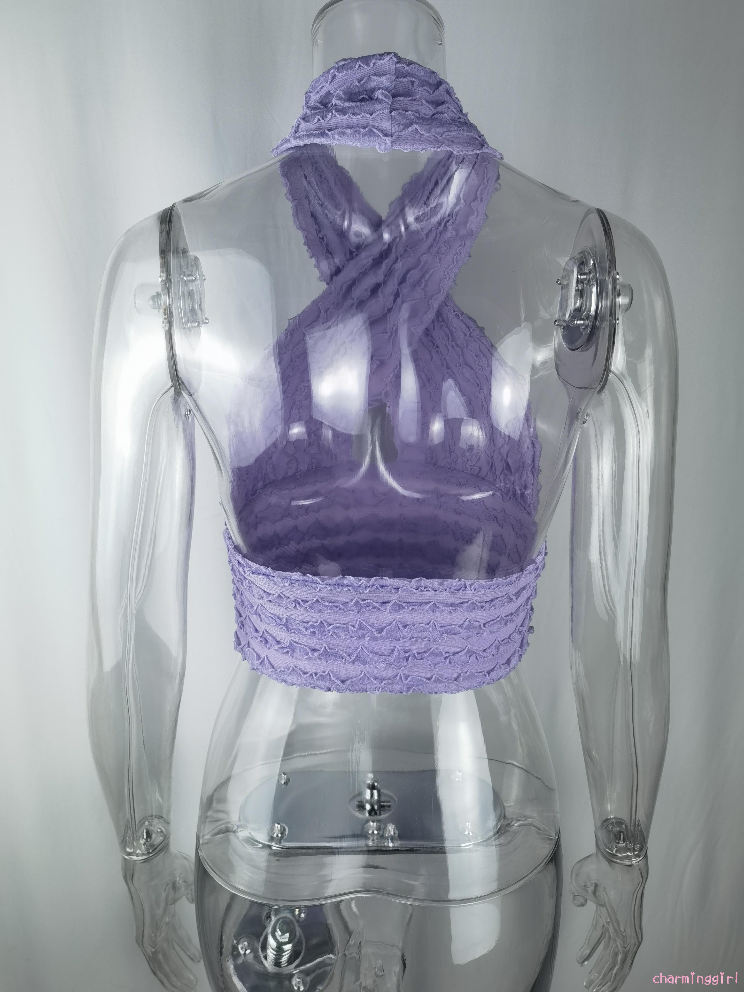 Áo Lửng Hai Dây Hở Lưng Quyến Rũ Dành Cho Nữ | BigBuy360 - bigbuy360.vn