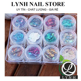 Xà cừ Vân Đá, Xà cừ Nail trang trí móng, ẩn gel, ẩn bột