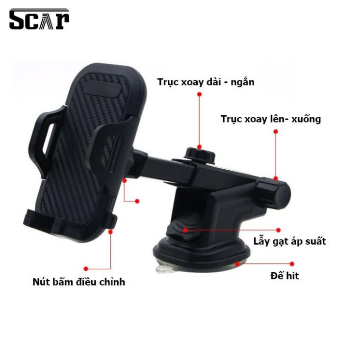 Giá đỡ điện thoại đa năng🌻 FREESHIP99k🌻 trên ô tô để taplo+kính lái | BigBuy360 - bigbuy360.vn