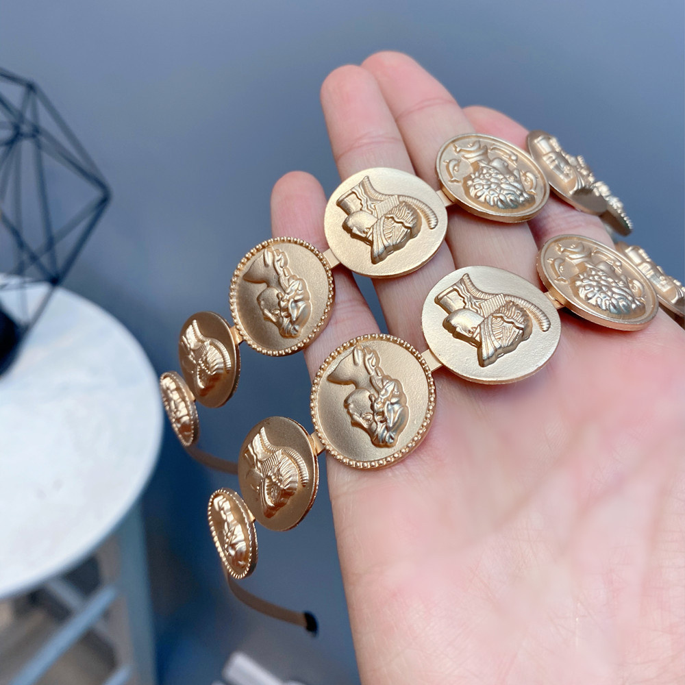 Băng Đô Đính Đá Phong Cách Hàn Quốc Đơn Giản Cho Nữ