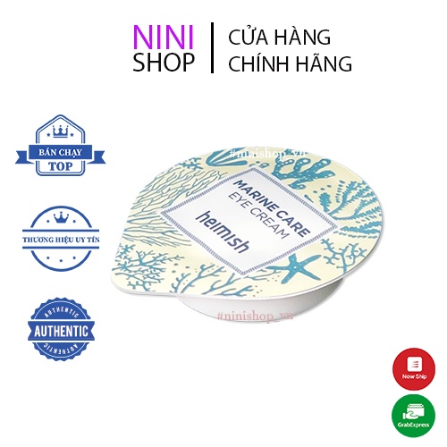 Kem dưỡng mắt mini Heimish Marine Care Eye Cream 5ML