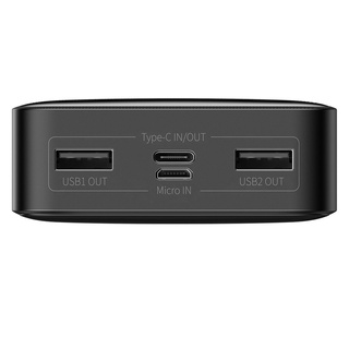 Pin sạc dự phòng 15W 30000mAh Chính Hãng  Baseus Bipow  Power Bank 2 Cổng sạc nhanh , bảo hành 24 tháng