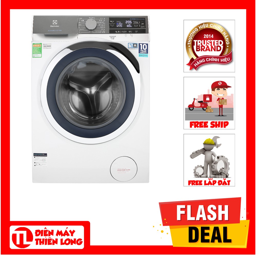 EWF1023BEWA - Máy giặt Electrolux 10 kg EWF1023BEWA 2019 (SHOP CHỈ BÁN HÀNG TRONG KHU TP HỒ CHÍ MINH)