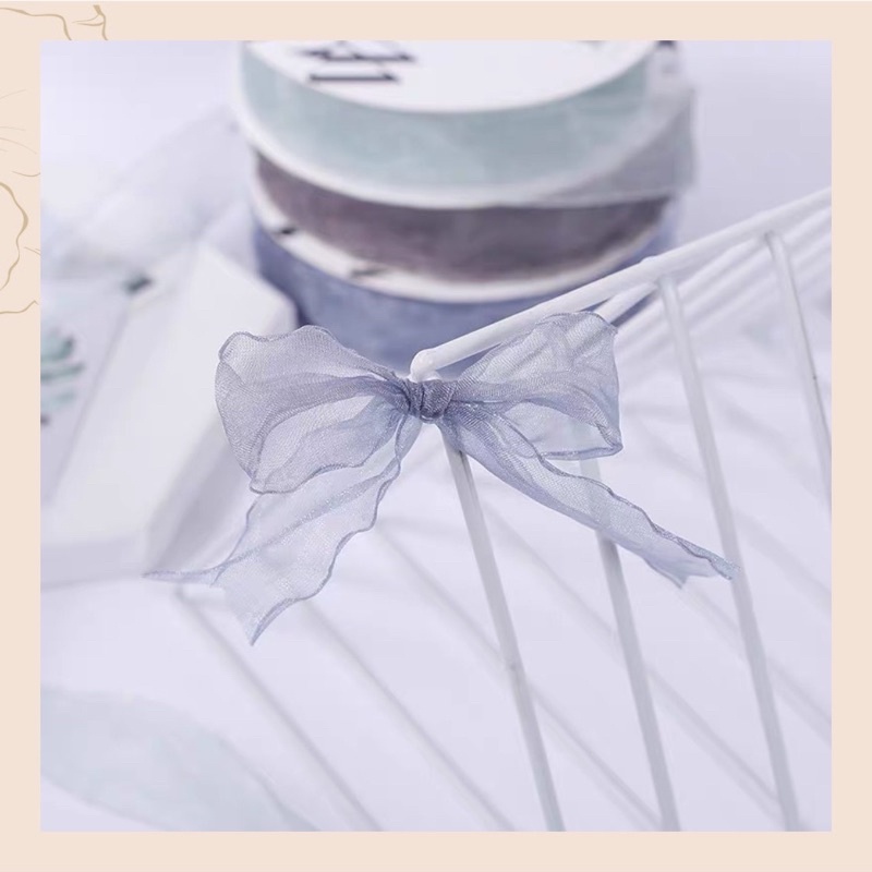 Ruy băng voan viền sóng