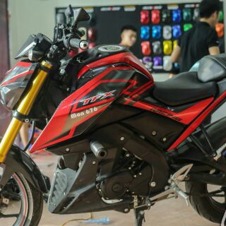 Tem trùm TFX racing đỏ đen