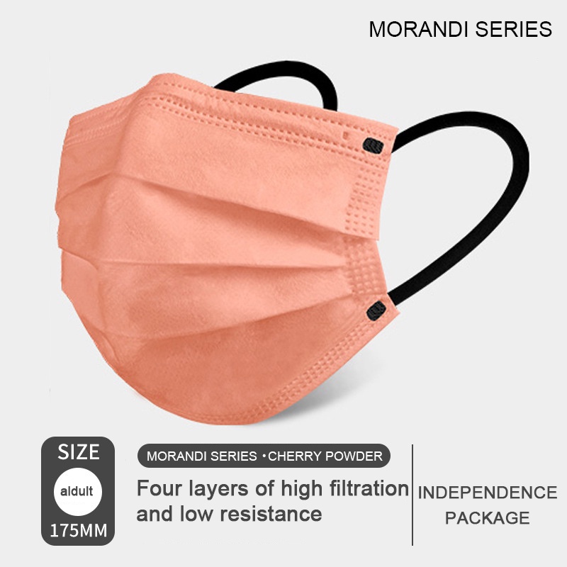 Khẩu Trang Y Tế Morandi 2022 Thoáng Khí Màu Sắc