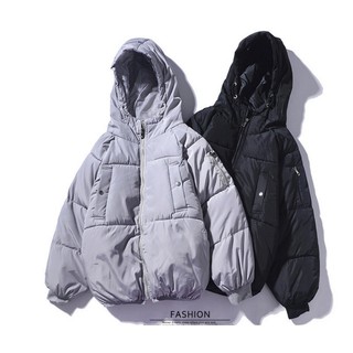 áo phao nam nữ dáng rộng chất đẹp mũ rộng cực ấm order săn giá sale