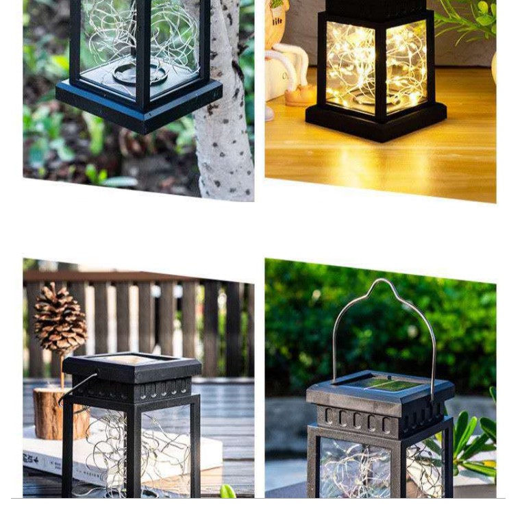 Đèn đóm treo lồng năng lượng mặt trời (cảm ứng ánh sáng)