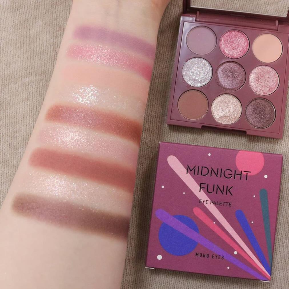 [hanhtommiu]  [ARITAUM.Korea] phấn mắt Mono Eyes Palette 'MIDNIGHT FUNK'  - melinhsu