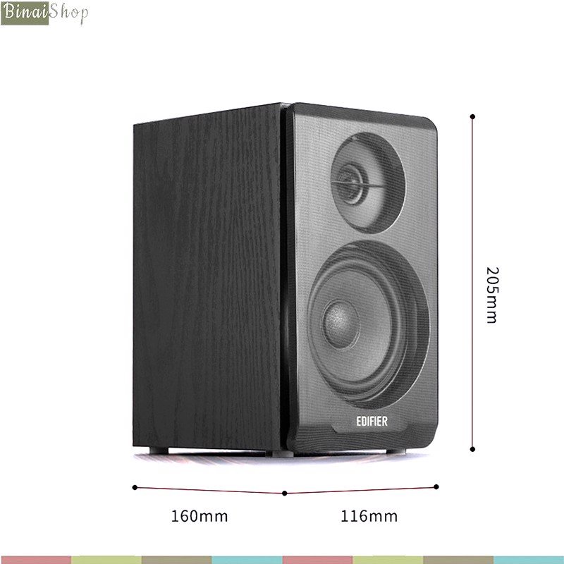 Edifier R33BT - Loa Bookself 2.0, Kết Nối Bluetooth 5.0, Công Suất 10W, Tương Thích Nhiều Thiết Bị