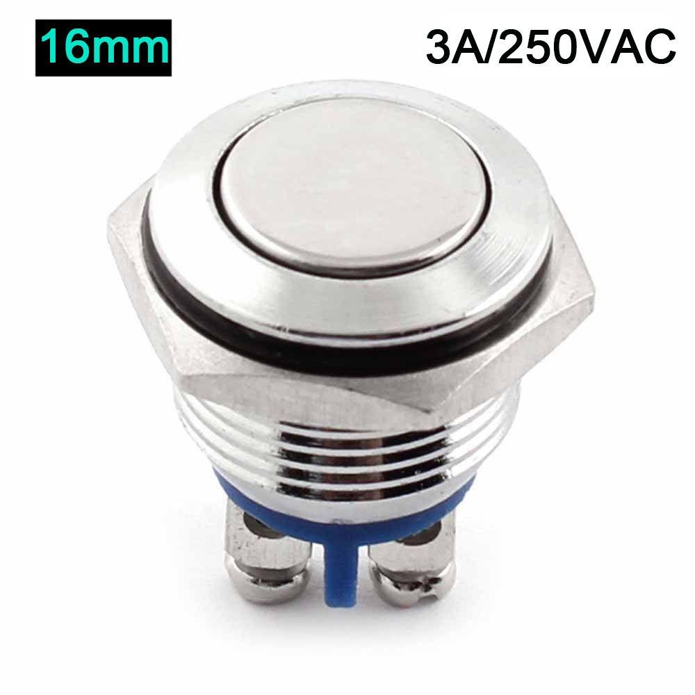 Nút Nhấn Bật / Tắt Còi Tạm Thời 16mm