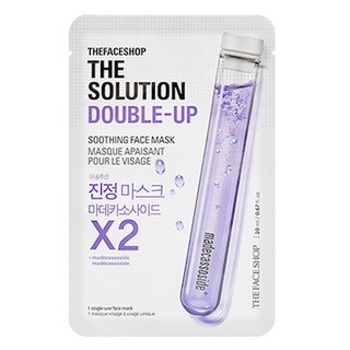 [The face shop] the Solution Double Up Mask. / the face shop ❈ ❈ (Hạn sử dụng 2027)