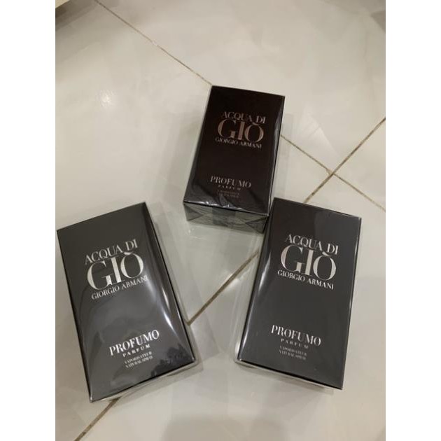 Nước hoa acqua di gio profumo parfum 100ml (giò đen) full seal