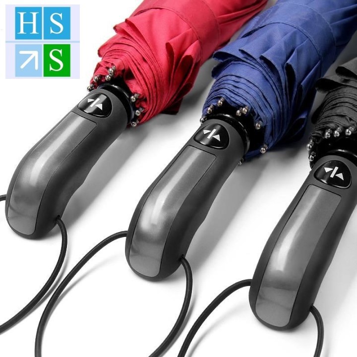 Ô dù tự động mở và gấp bằng nút bấm (Hàng xuất Nhật) loại 10 nan rộng 115 cm - NPP HS Shop