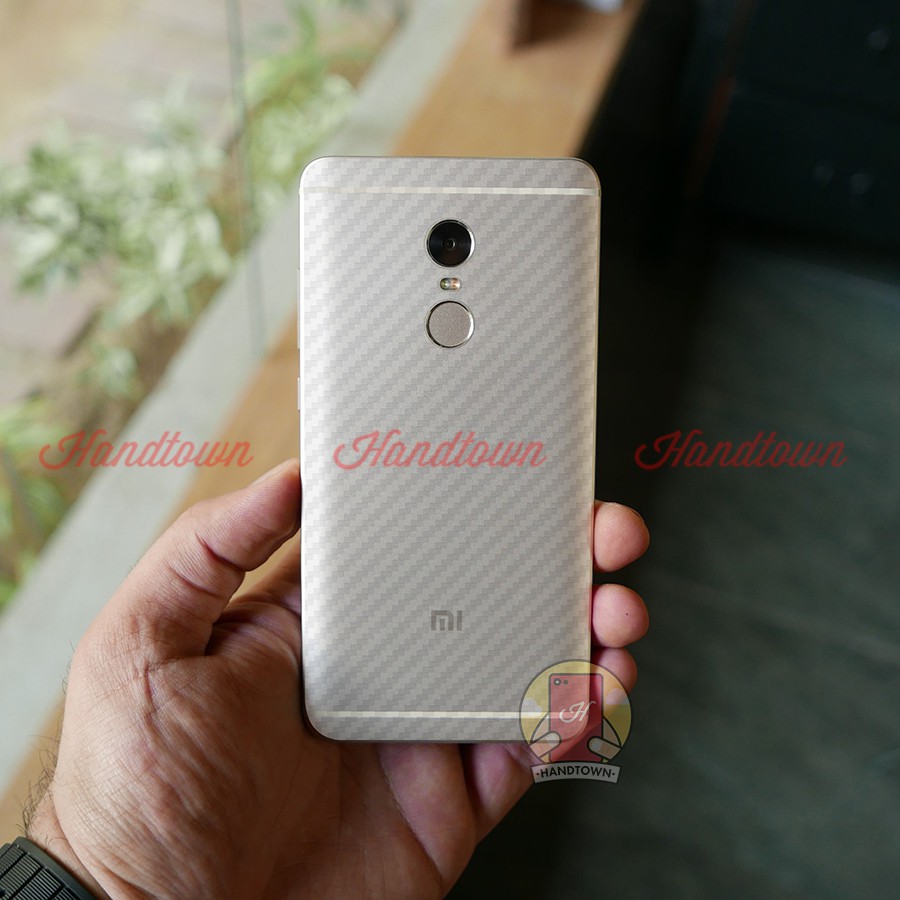 Miếng dán lưng cacbon Redmi Note 4 / Note 4x
