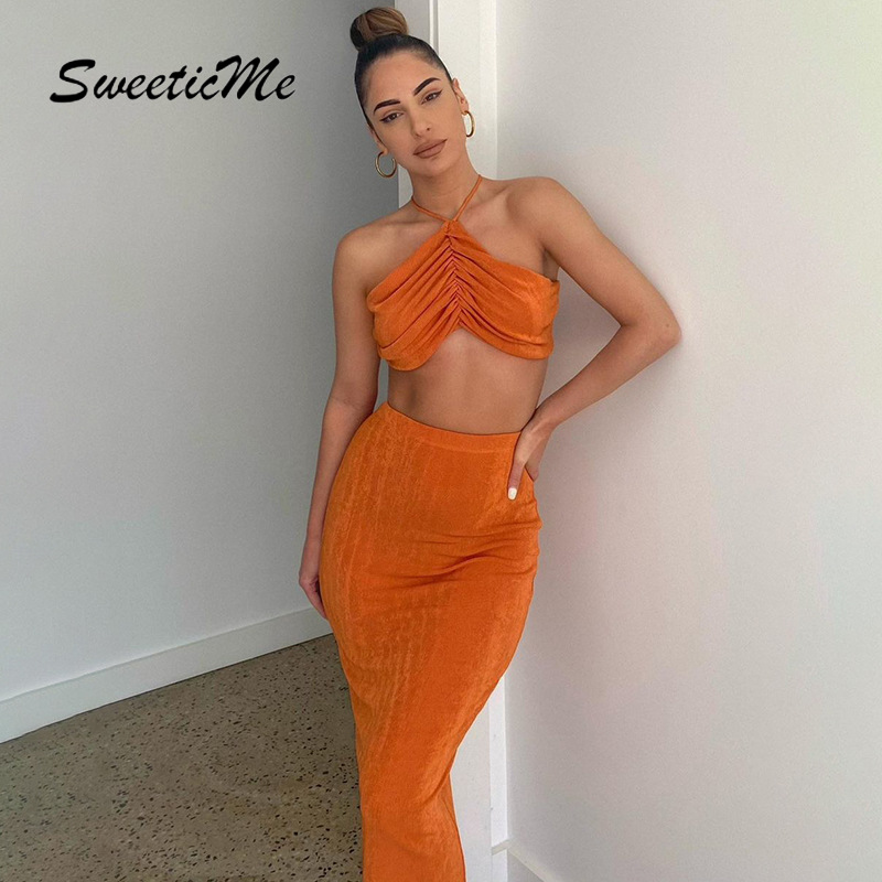 SweeticMe Women's 2021 New Sexy Hollow Strap Backless French Dress | BigBuy360 - bigbuy360.vn