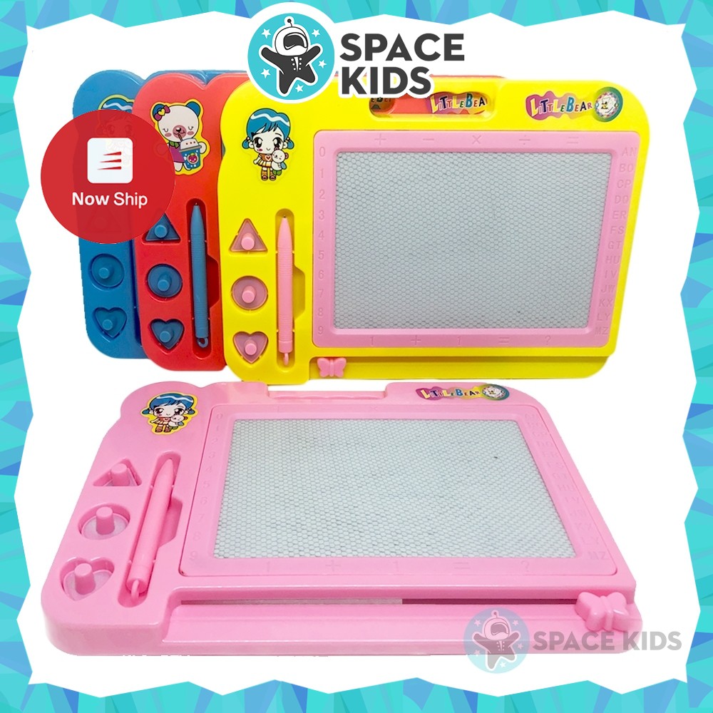 Đồ chơi cho bé Bảng viết từ tính tự xóa, bảng vẽ thông minh cho bé tập viết và vẽ Space Kids