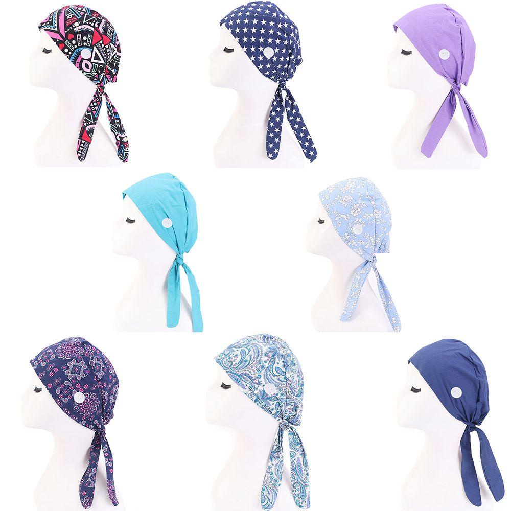 Mũ Bác Sĩ Co Giãn Bảo Vệ Tai Chống Làm Săn Chắc Có Nút Gài Cho Nam Và Nữ